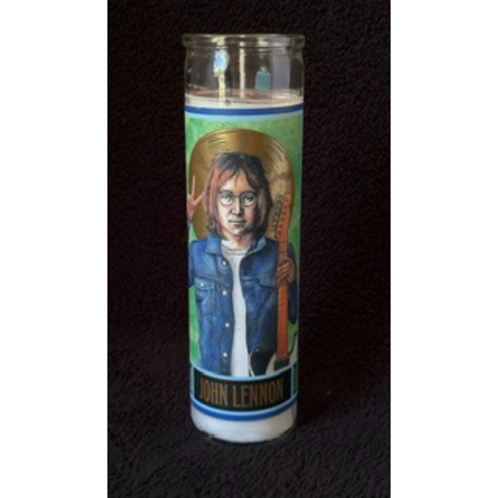 John Lennon Philosopher's Guild Secular Saint Candle